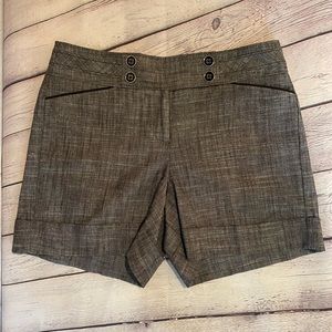 White House Black Market Cuffed Shorts Size 2